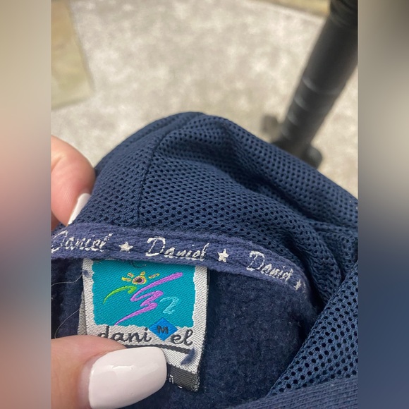 Medium navy pullover hoodie - Picture 5 of 8